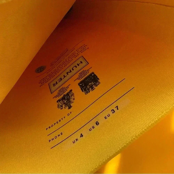 NWOT Hunter Women’s Original Tall Wellington Rain Boots - Picture 8 of 8